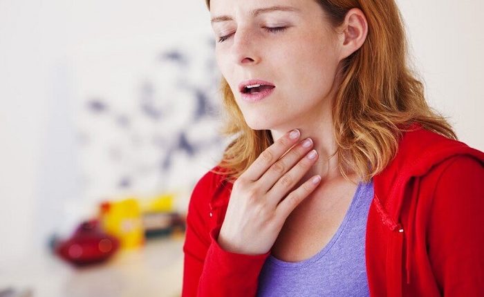 заложило горло что делать