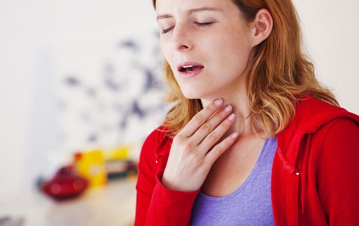 заложило горло что делать